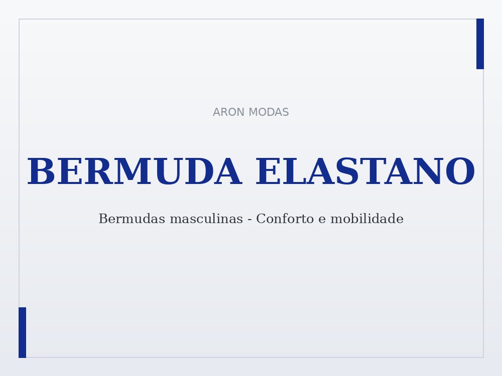 Bermuda elastano masculina atacado para loja