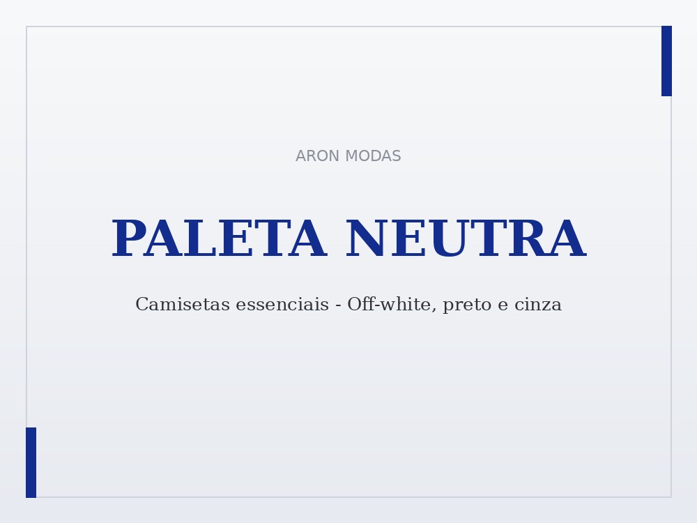 Camisetas masculinas em tons neutros no atacado